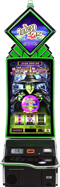 The Wizard of Oz - The Wicked Witch of the West - Crystal Ball - TwinStar J43 with iReels Cabinet